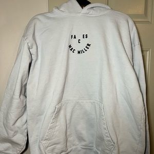 mac miller faces hoodie
